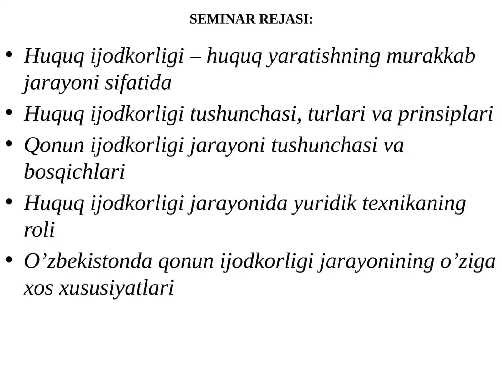 HUQUQ IJODKORLIGI 2