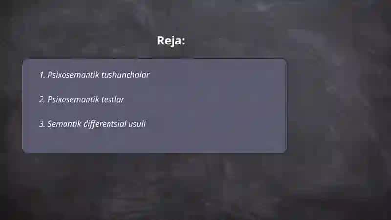 Psixosemantik metodlar 2