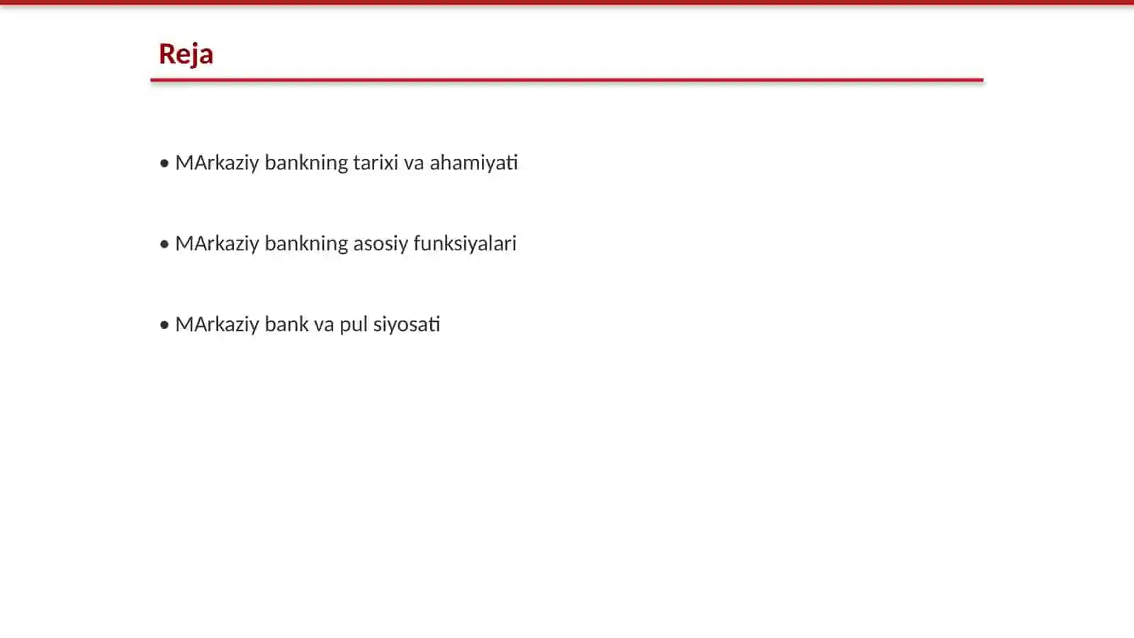 MArkaziy bank va uning funksiyalari 2