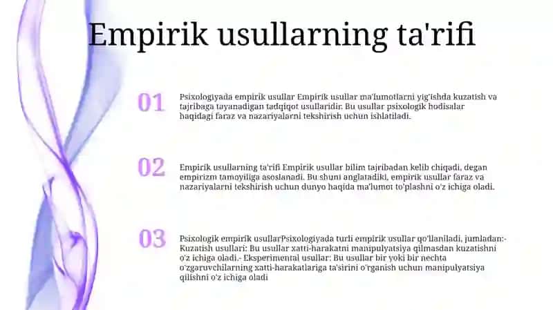 Psixologiyada Empirik Metodlar 2
