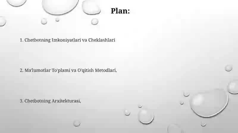 Chetbotning Imkoniyatlari va Cheklashlari 2