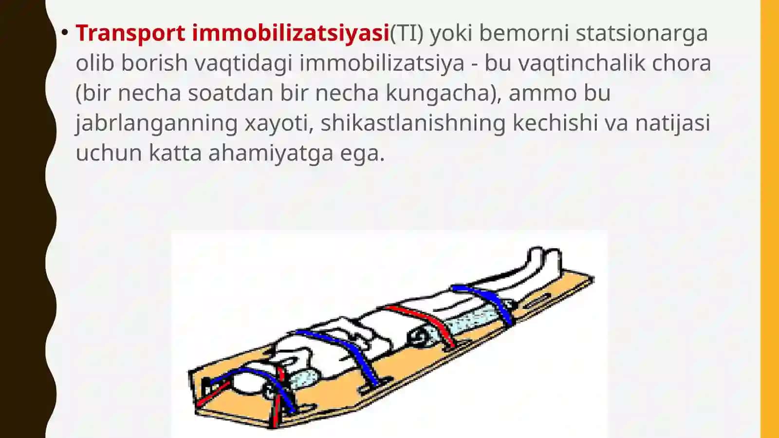 Transport immobilizatsiyasi 2