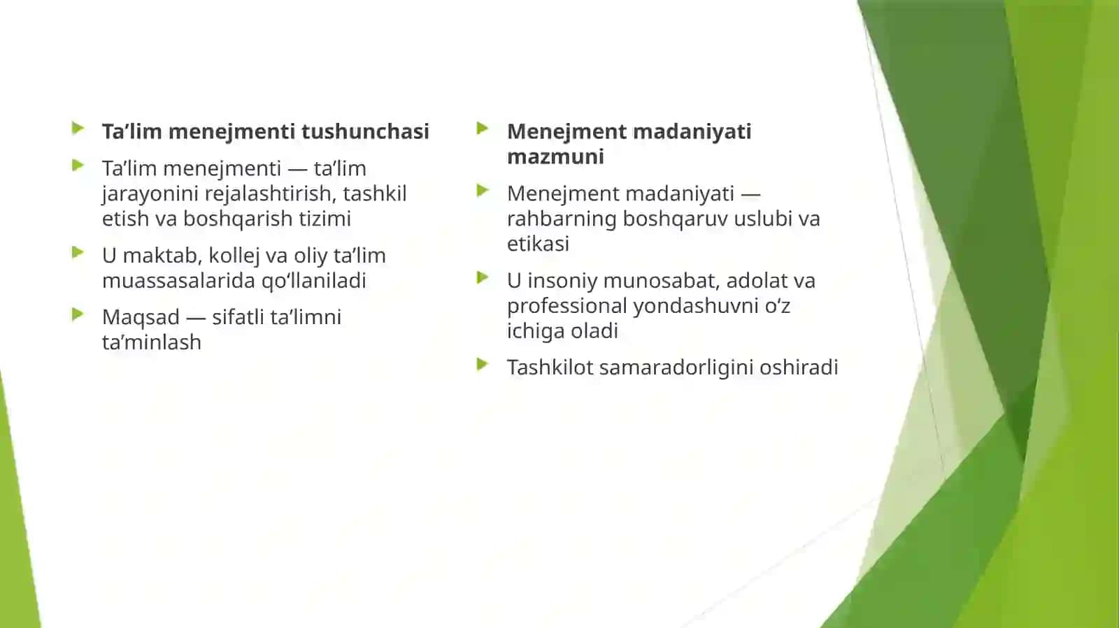 Ta'lim sohasida menejment madaniyati 2