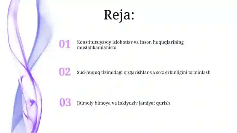 Konstitutsiyaviy islohotlar va inson huquqlarining mustahkamlanishi 2