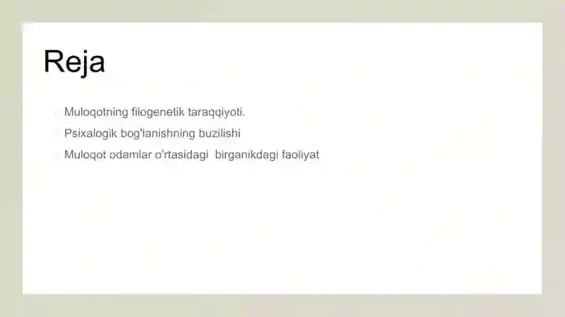 Pedagogik muloqotda psixologik bog'lanish 2