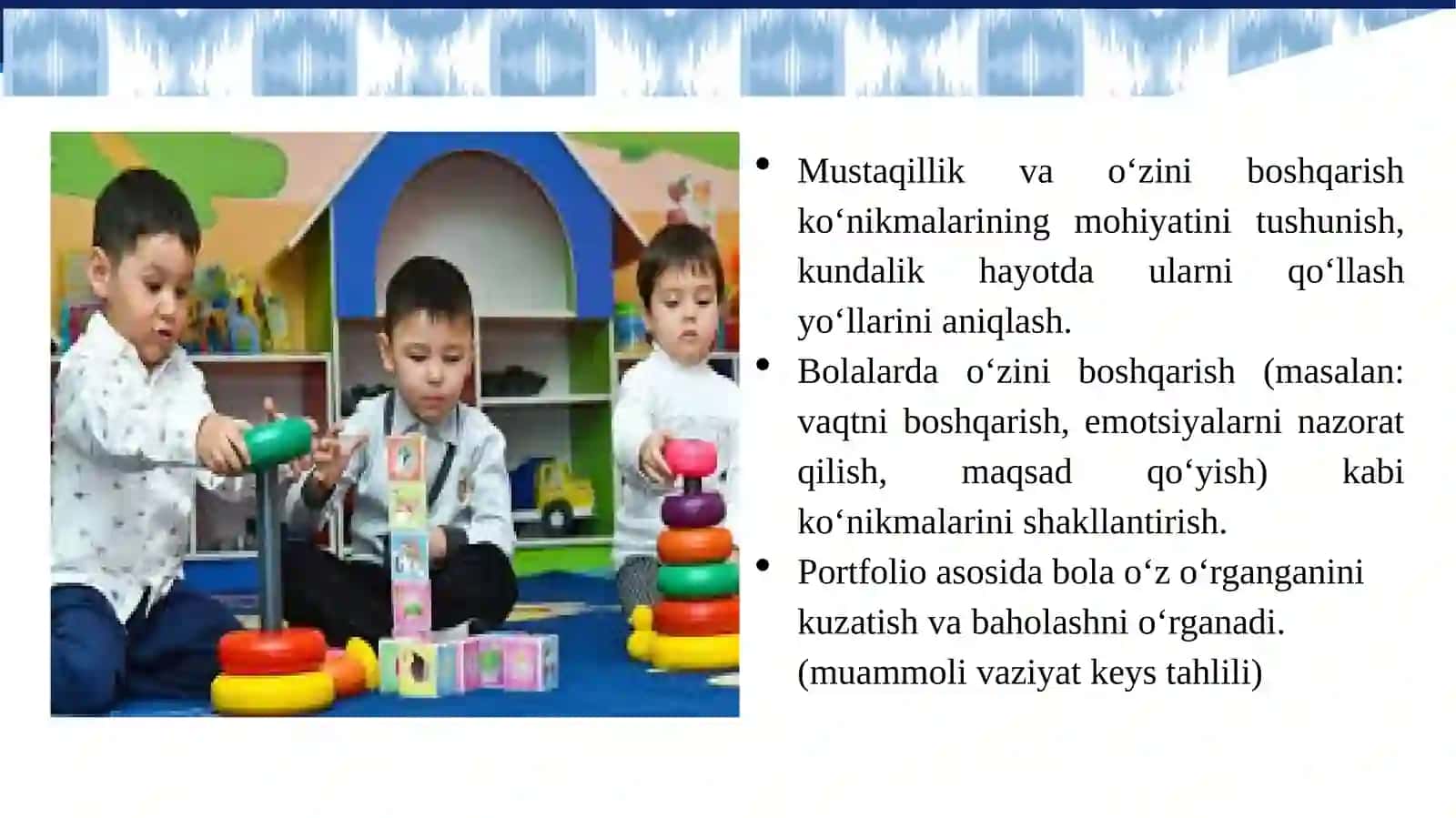 MUSTAQILLIK VA OʻZINI BOSHQARISH KOʻNIKMALARI 2