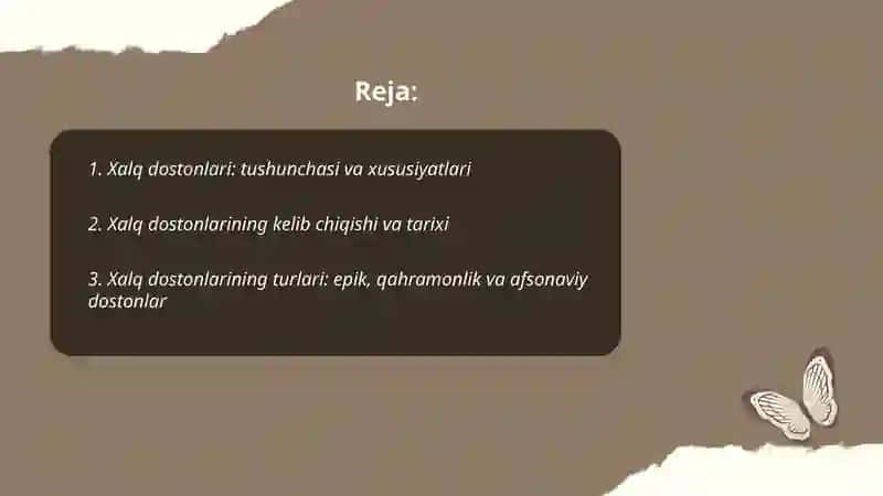 Xalq dostonlari va ularning turali 2