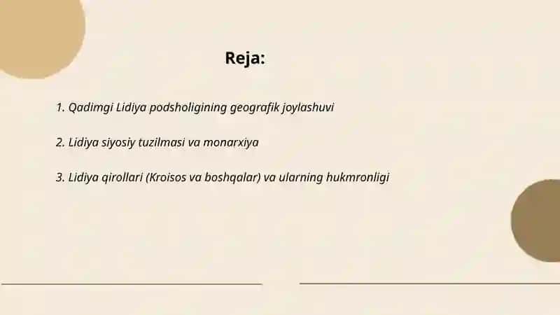 Qadimgi lidiya podsholigi 2