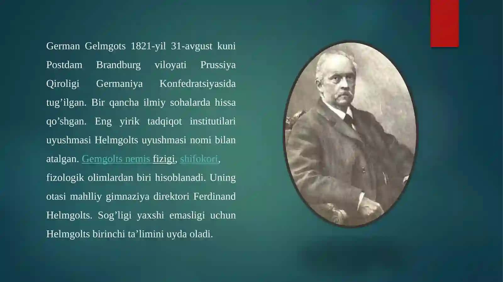 G.Gelmgolts-psixofiziologiyaning asoschisi sifatida 2