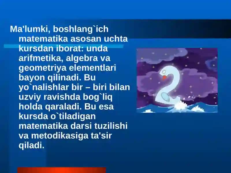 Boshlangʻich Matematika Kursi 2