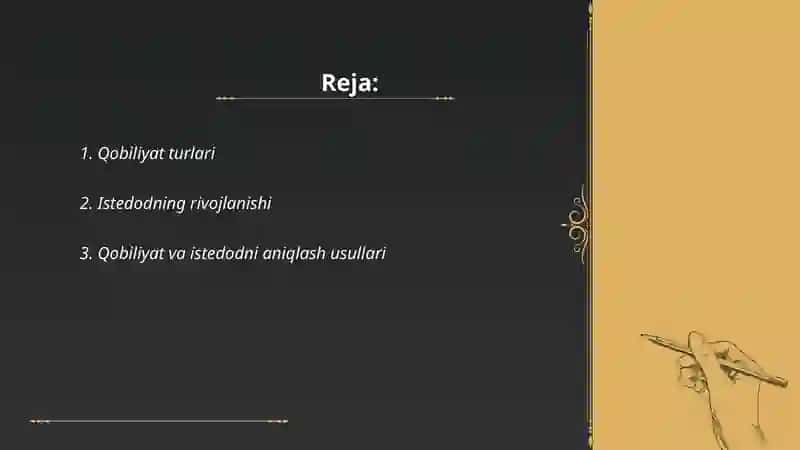Qobilyat va istedod 2
