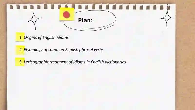 Origins of English idioms 2