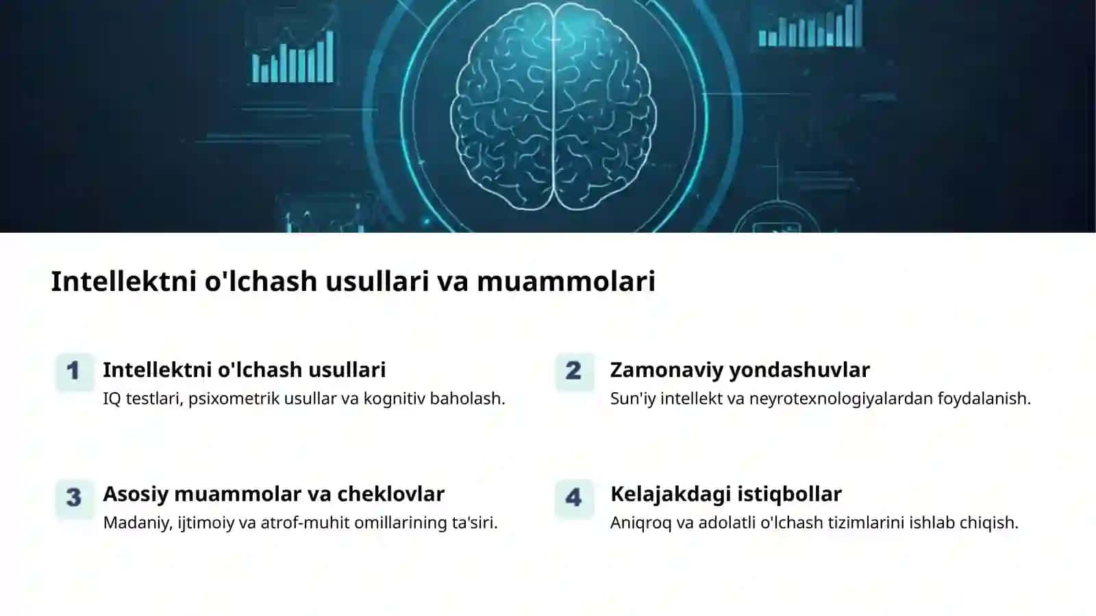 Eksperimental psixologiyada intellekt tadqiqotlari 2