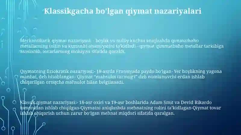 Qadriyat Nazariyasining Tarixiy Shakillanishi 2