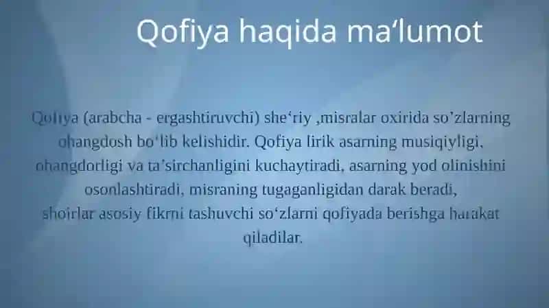 Qofiya, Radif va Raviy 2