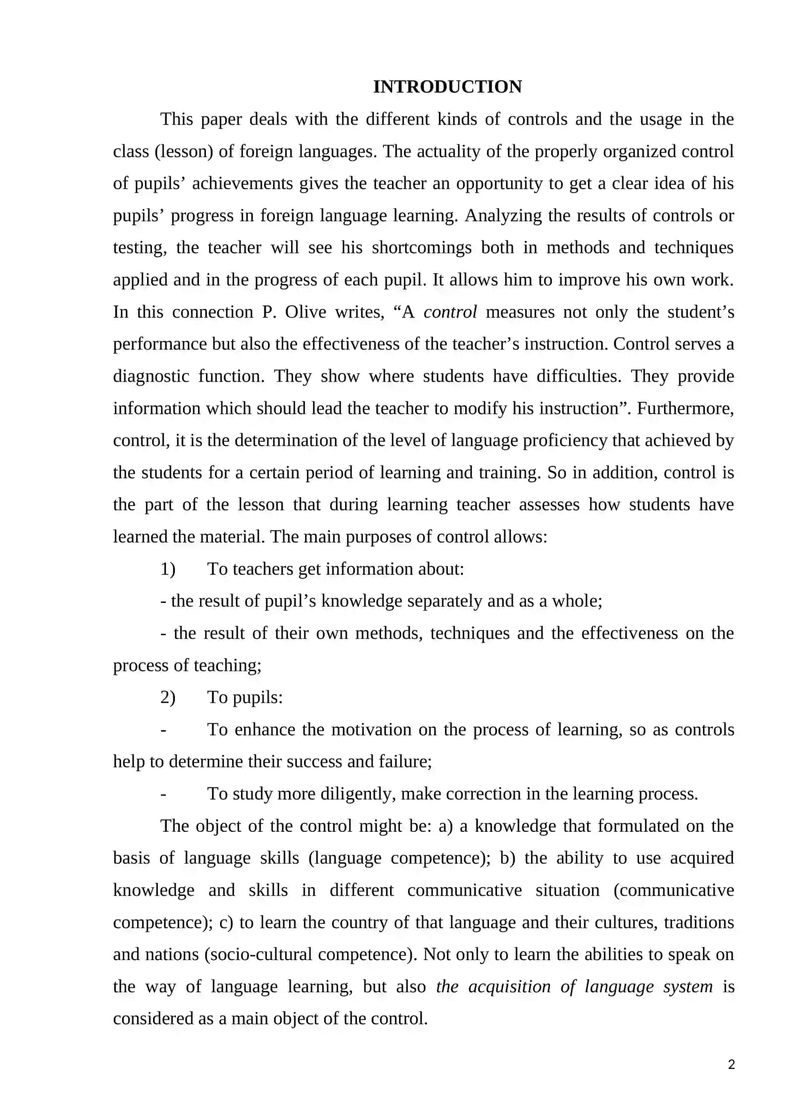 Dictation and its Importance in Foreign Language Teaching 2