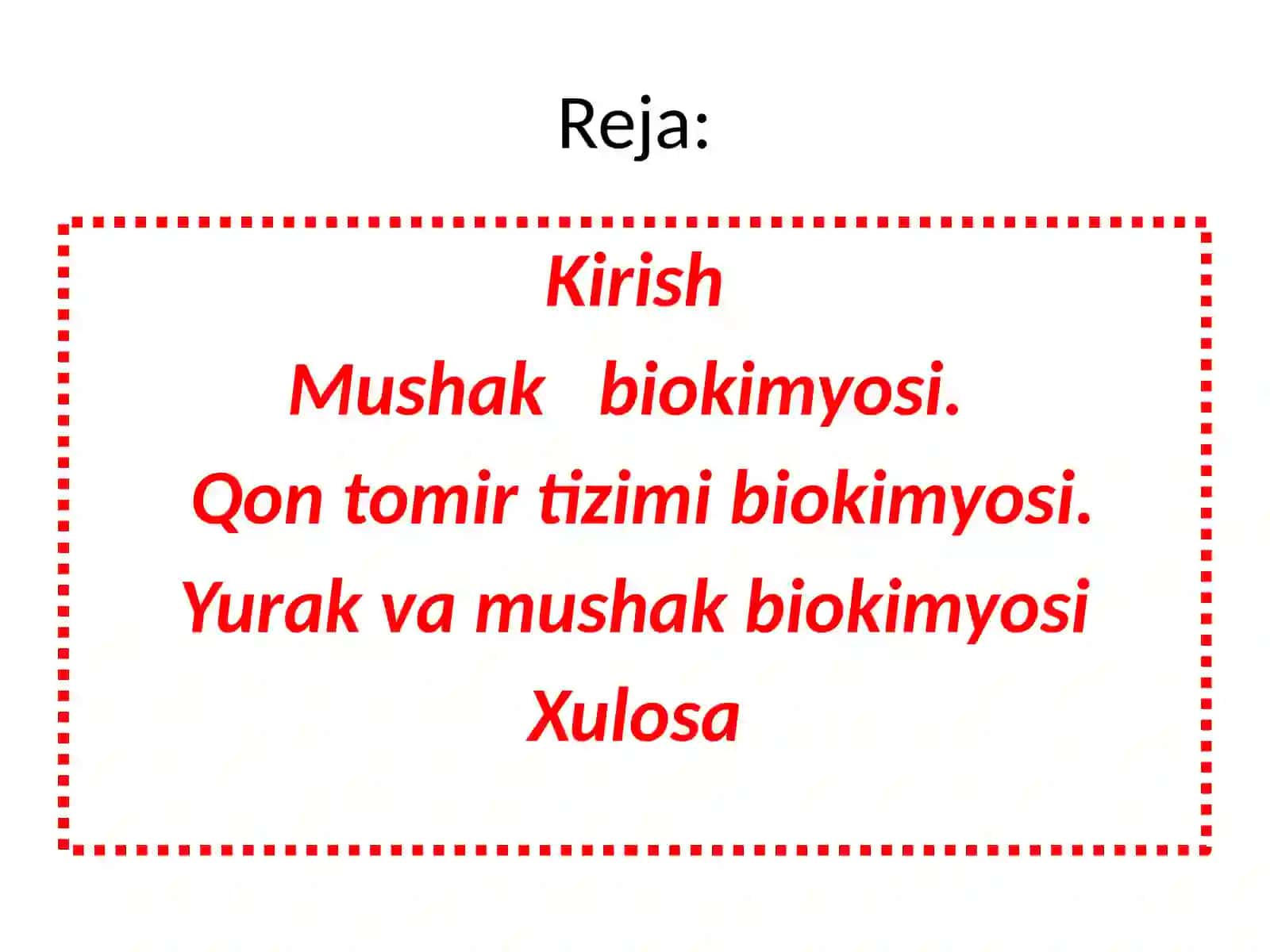 Yurak va mushak biokimyosi 2