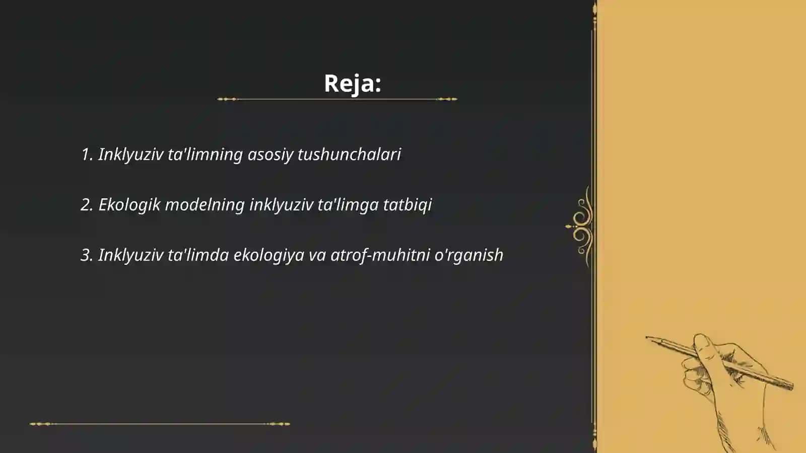 Inklyuziv ta'limning ekologik modeli 2