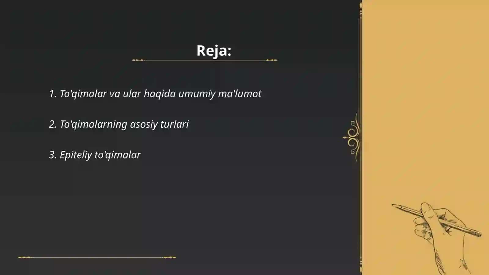 To'qimalar ularning turlari va vazifalari 2