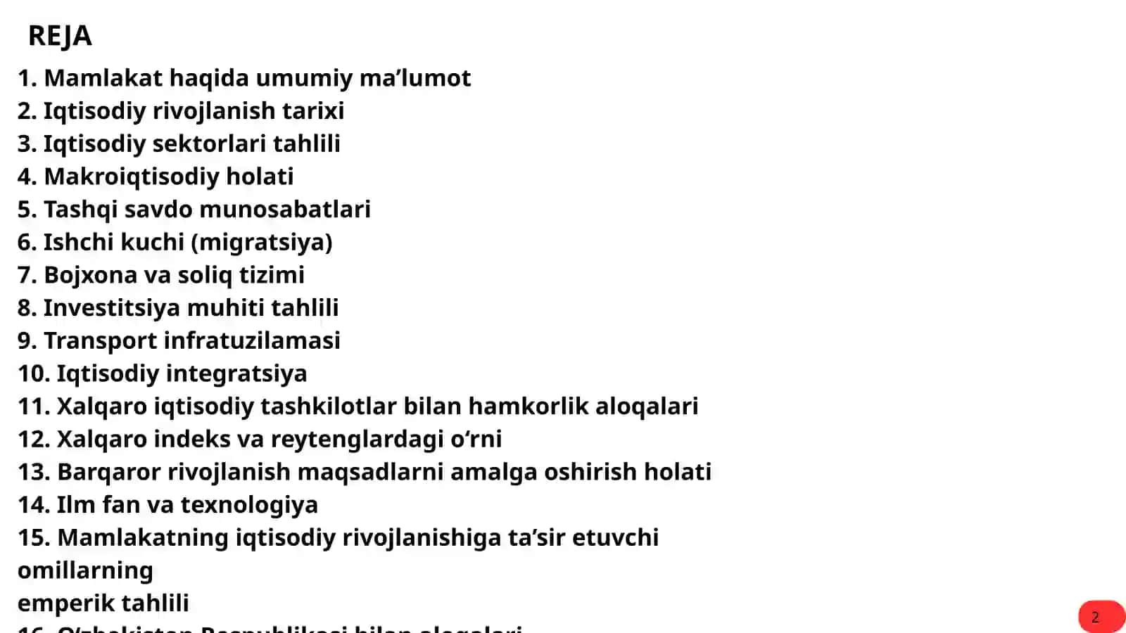 Meksika iqtisodiyoti va emperik tahlili( OLS modeli) 2