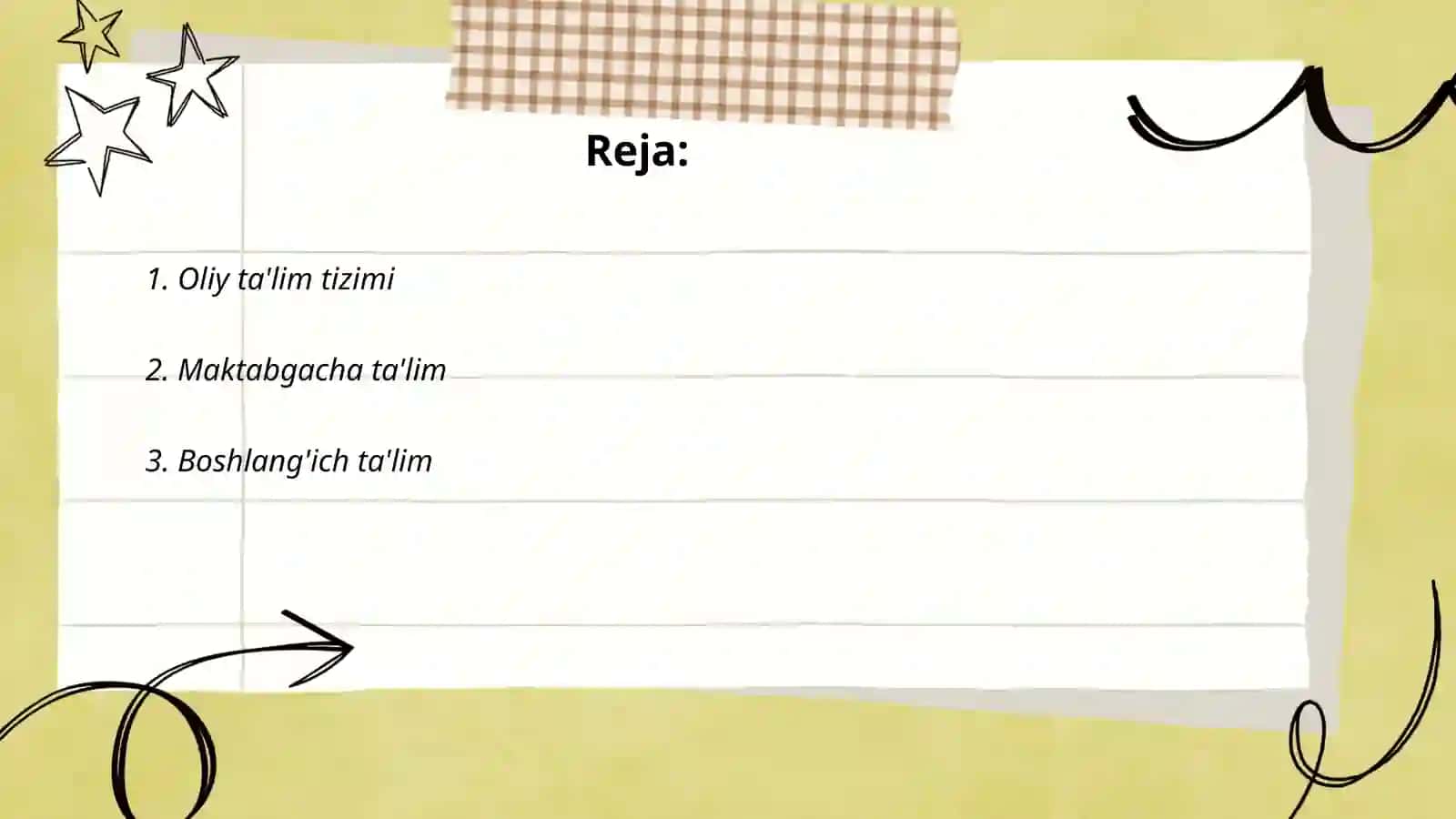 Oliy ta'lim tizimi 2