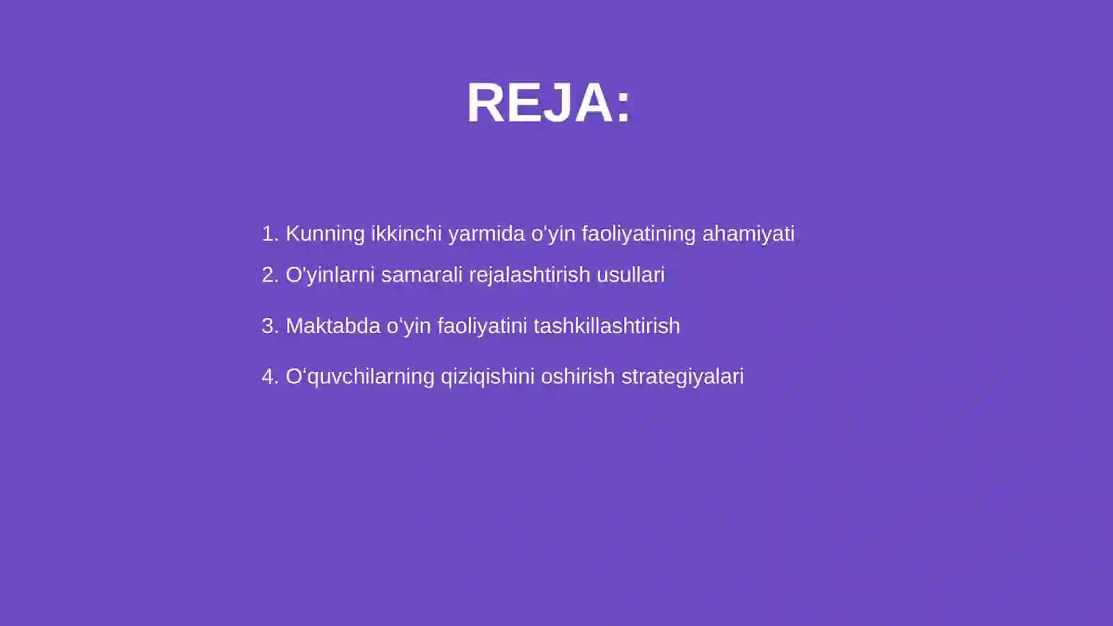 Kunning ikkinchi yarmida oʻyin faoliyatini samarali tashkil etish yoʻllari 2