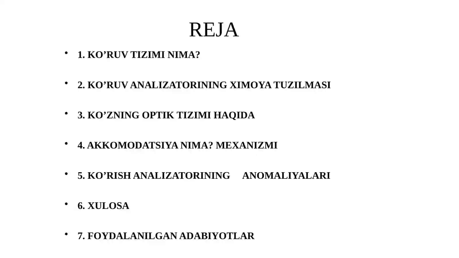 Koʻrish analizatori 2