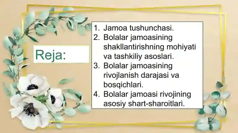 Jamoniy kasbiy rivojlanishga yonaltieish strategiyalari 2