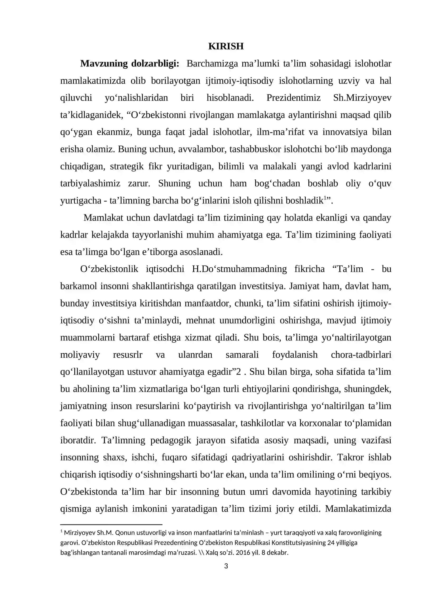 O’ZBEKISTON RESPUBLIKASI DAVLAT BUDJETI HARAJATLAR TAHLILI 2