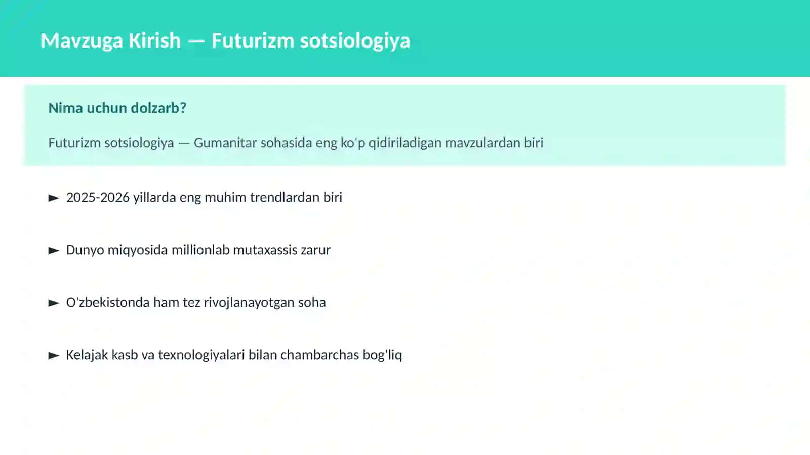 Futurizm sotsiologiya 2