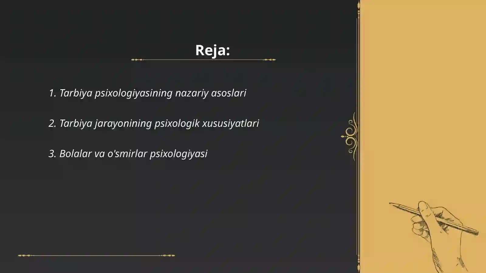 Tarbiya psixologiyasi 2