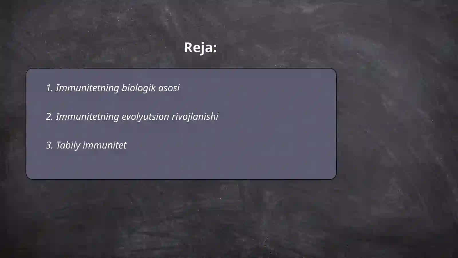Imunitet va uning turlari 2