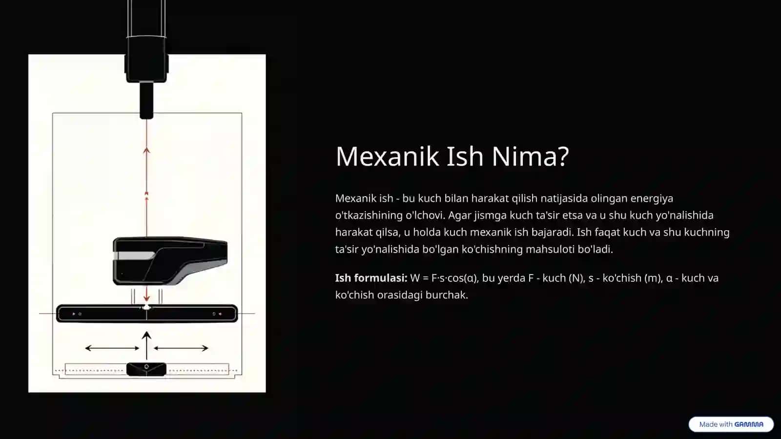Mexanik Ish va Quvvat 2