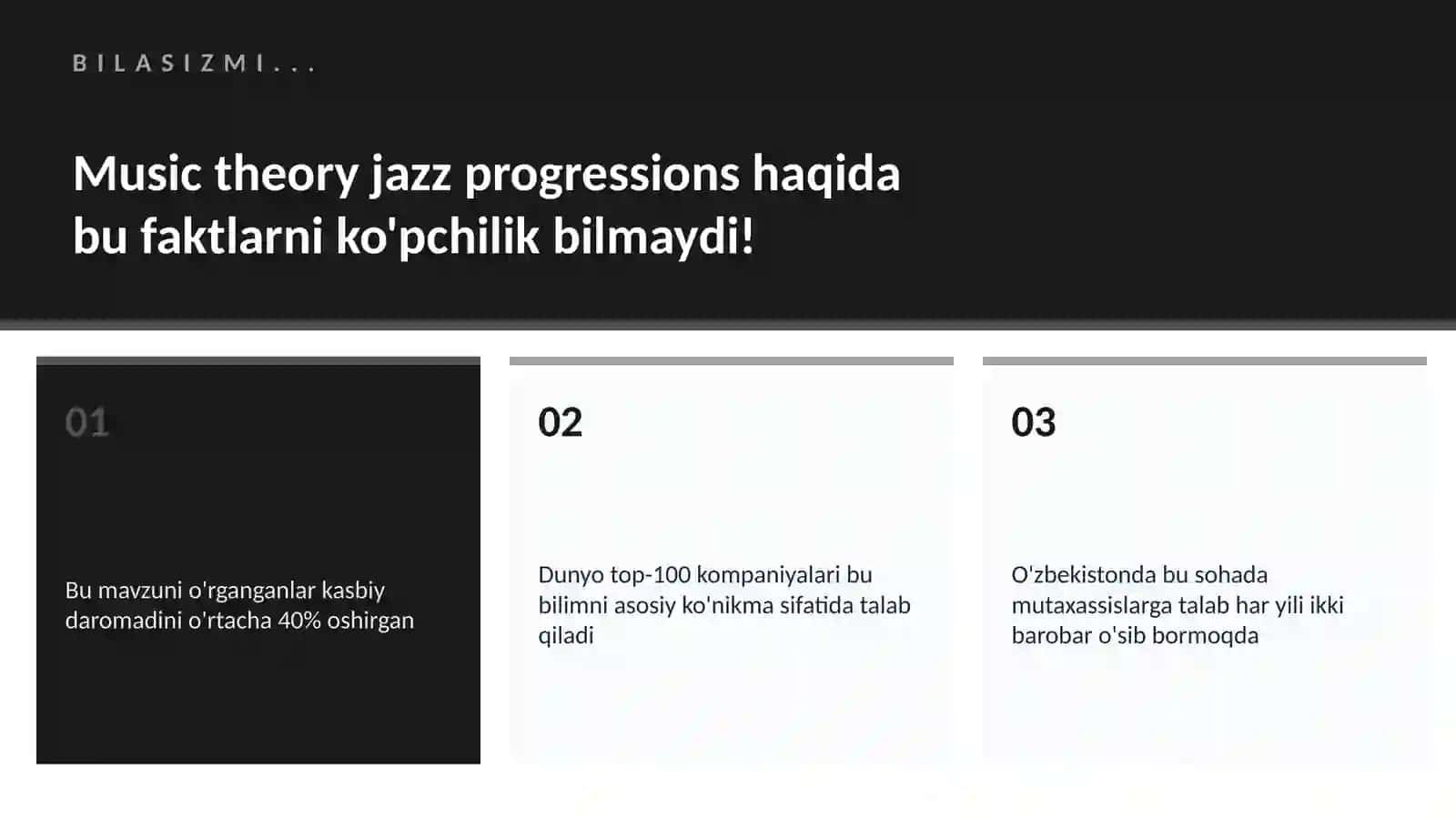 MUSIC THEORY JAZZ PROGRESSIONS 2