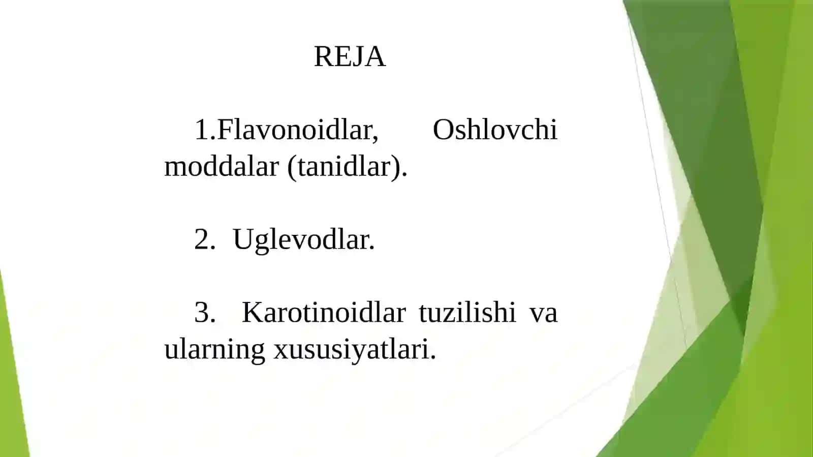 Flavonoidlar 2