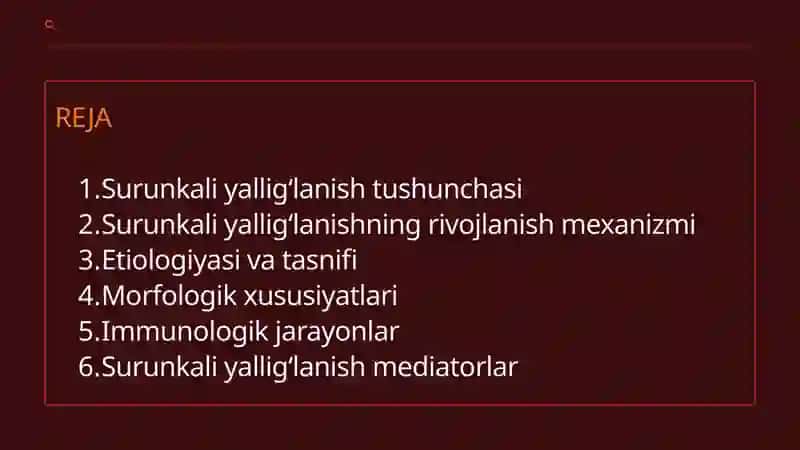 SURUNKALI YALLIG'LANISH 2