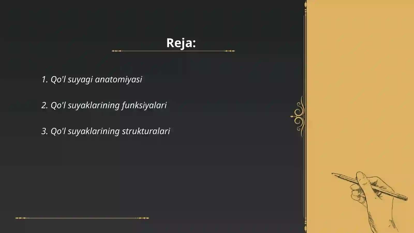 Qol suyaklari 2