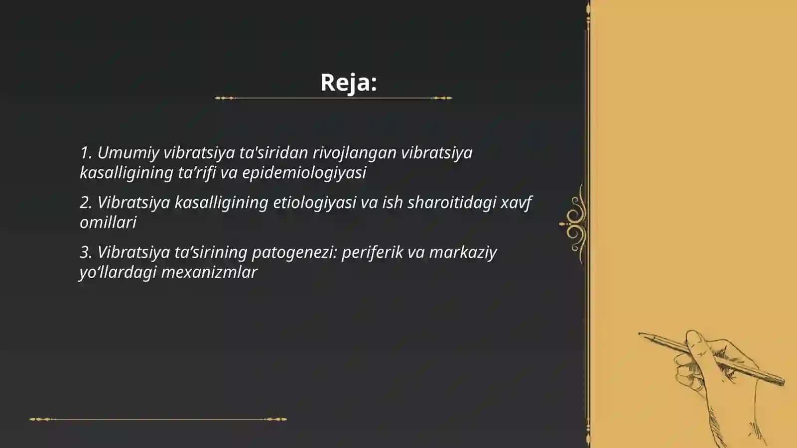 Umumiy vibratsiya kasalligi 2