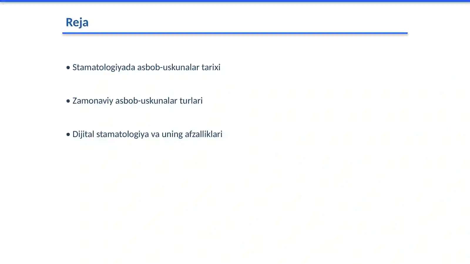 Zamonaviy stamatologik asbob-uskunalar 2
