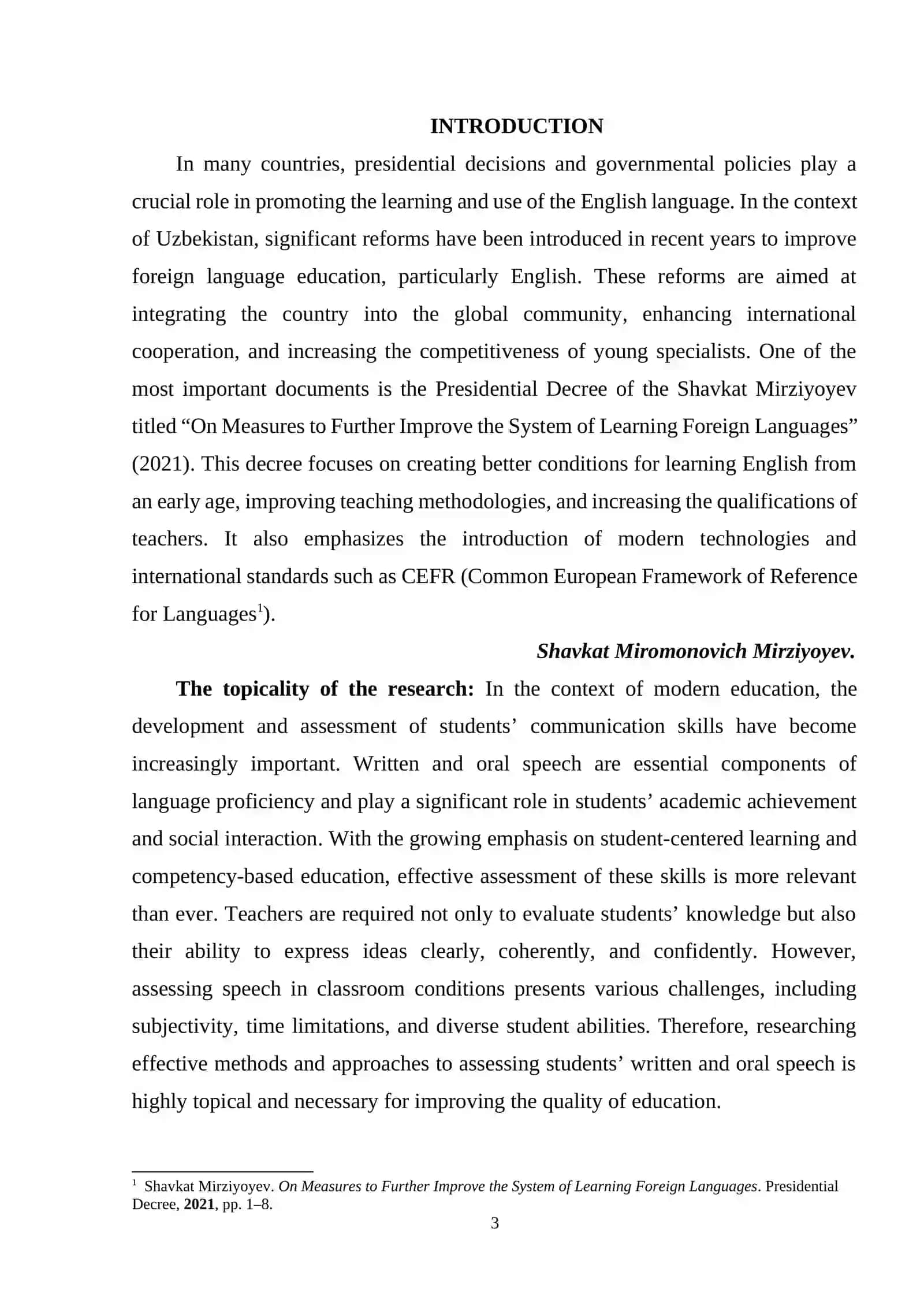 Assessment of students’ written and oral speech in classroom conditions 2