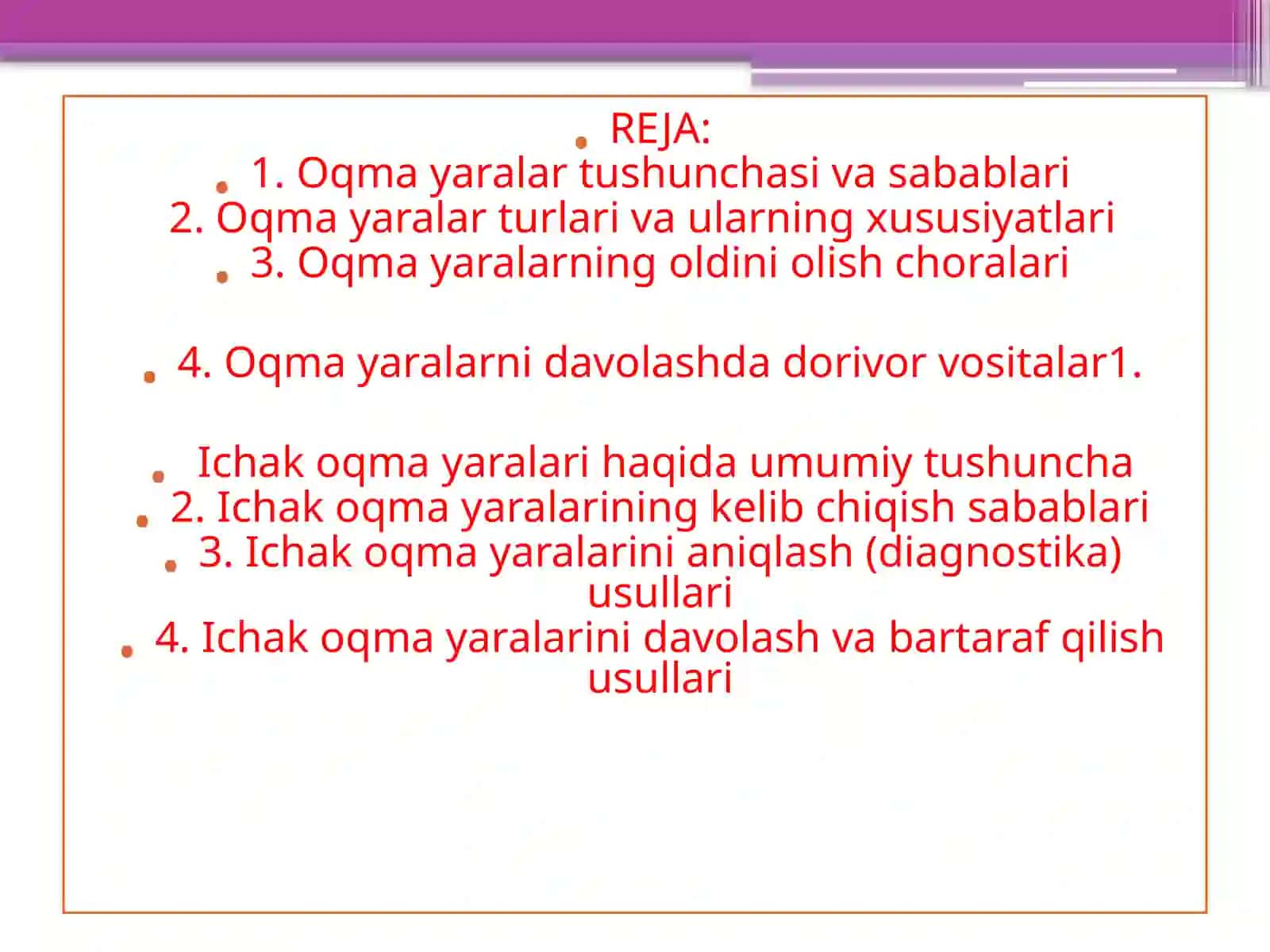 Ichakoqmayaralarni Bartarafqilish Usullari 2