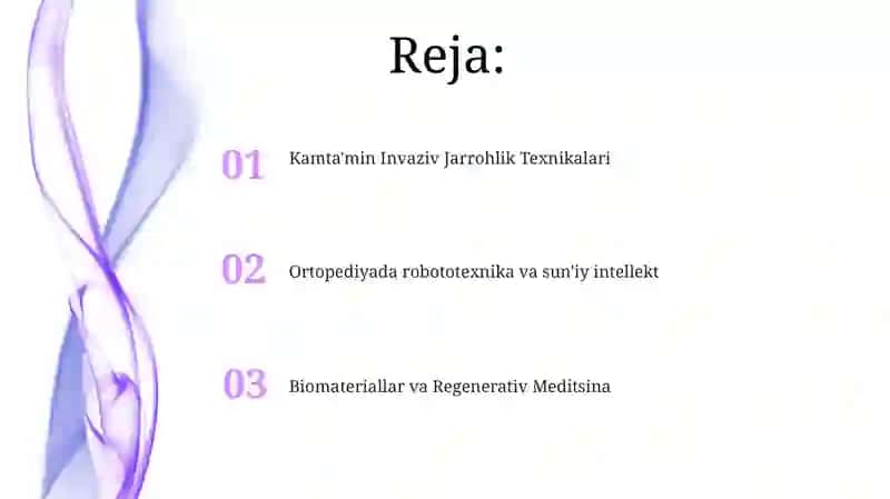 Zamonaviy ortopediya yutuqlari 2