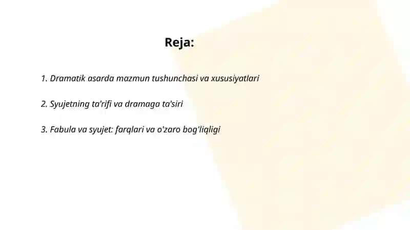 Dramatik asarda mazmun, syujet, fabula 2