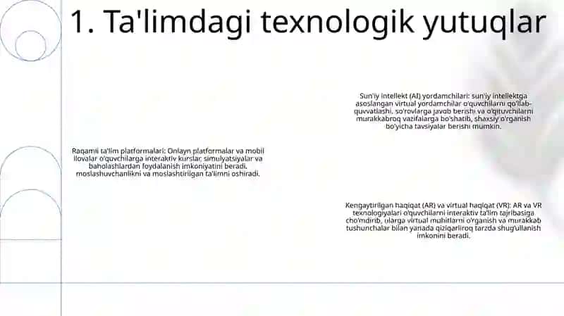 Ta’Lim Texnologiyasining Dolzarbligi 2