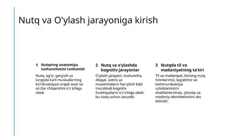 Nutqiy tafakkurning rivojlanishi 2