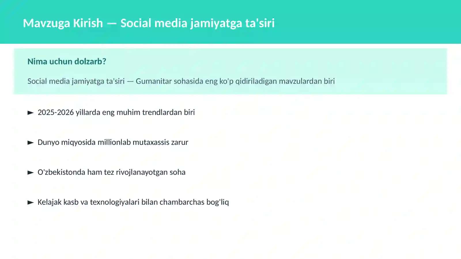 Social media jamiyatga ta'siri 2