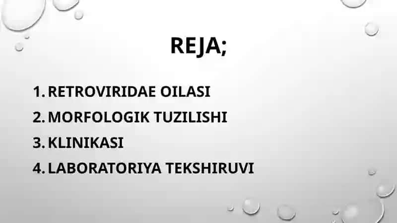 Retroviruslar oilasi 2