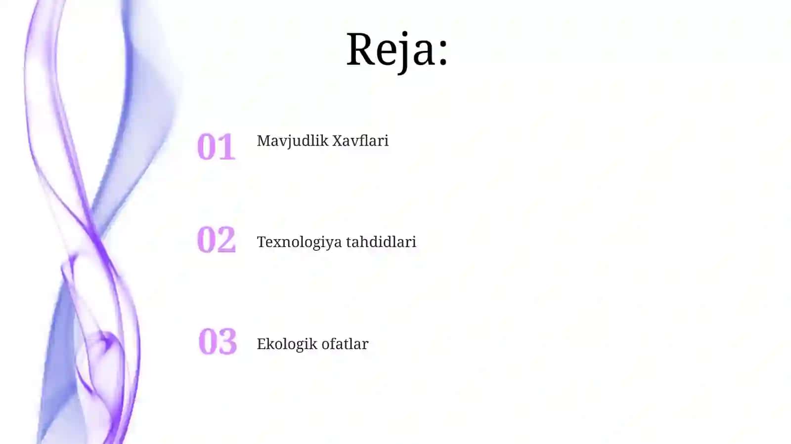 Insoniyatgaxavfsolayotgantaxdidlar 2