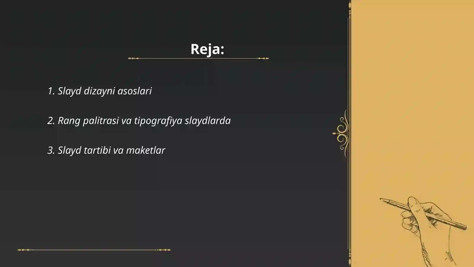 Slayd dizayni asoslari 2