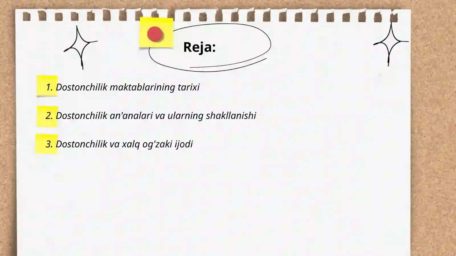 Dostonchilik maktablari va ularning an'analari 2